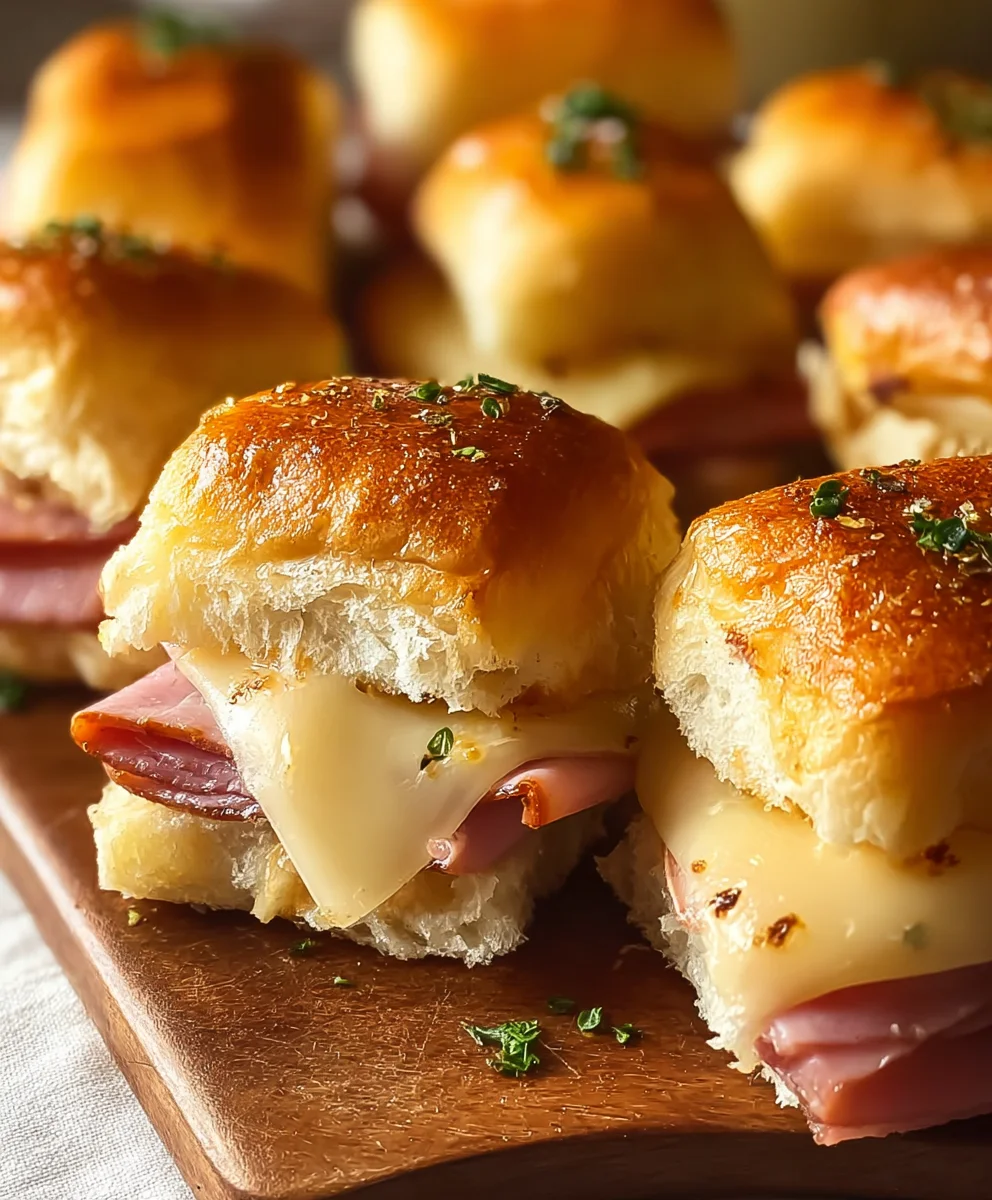 Easy Beef Beef Ham Swiss Sliders- Quick & Delicious