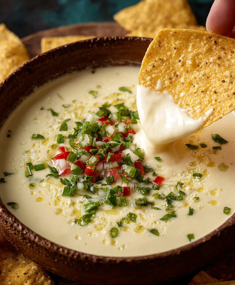 Easy Queso Blanco Cheese Dip - Creamy & Delicious
