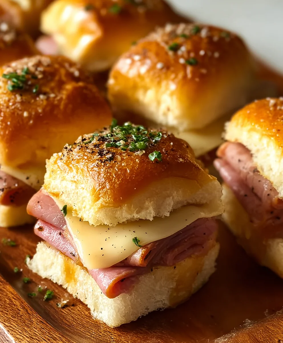 Easy Beef Beef Ham Swiss Sliders- Quick & Delicious