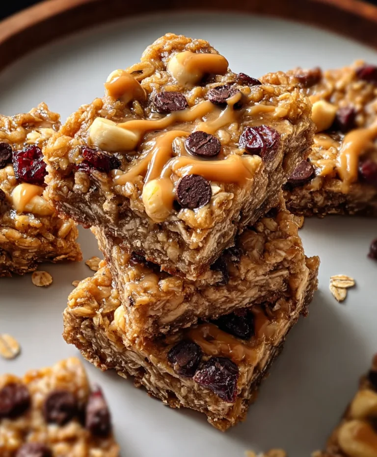 Easy Banana Oat Breakfast Bars-Healthy Snack