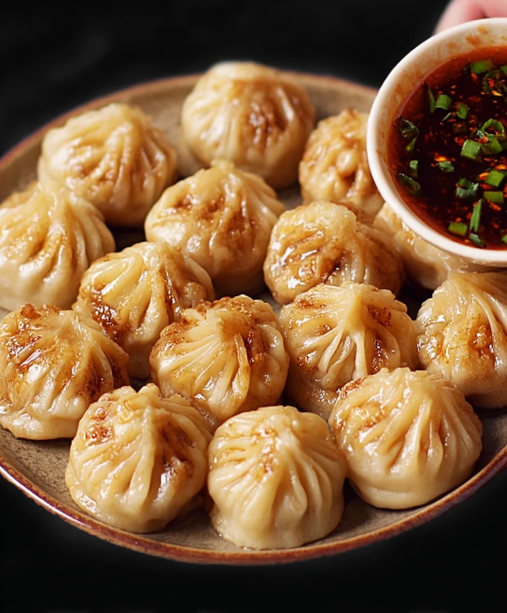 Soyabean Momos Recipe - Delicious Veg Soya Momos