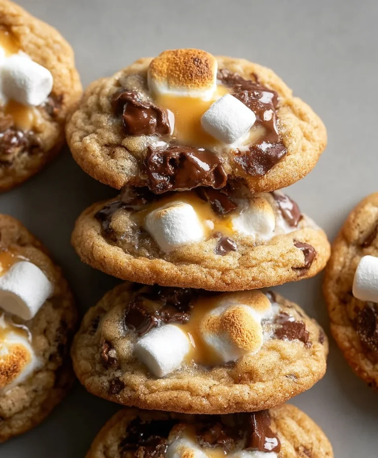 Gooey Smores Cookies- Perfect Dessert Treat