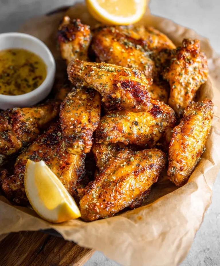 Honey Lemon Pepper Beef Wings – Easy Recipe