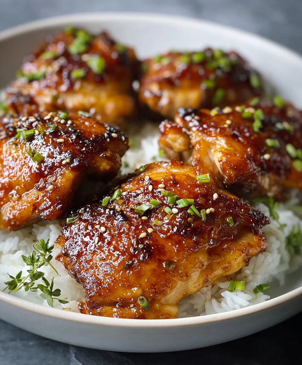 Easy Soy Garlic Beef Thighs - Quick Dinner