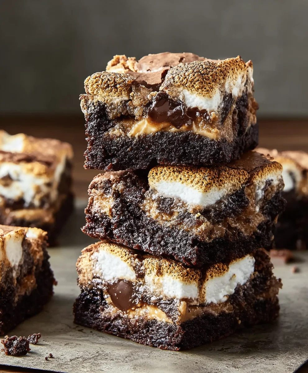 S'mores Brownies - Decadent Chocolate Heaven