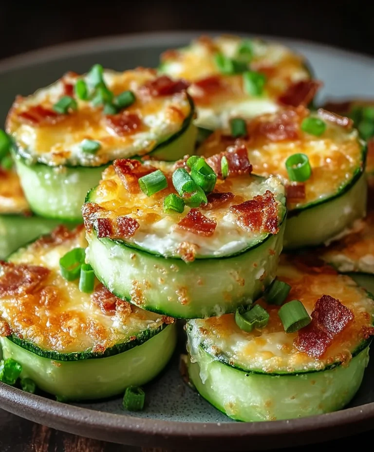 Low Carb Cucumber Bites Easy Appetizer Idea