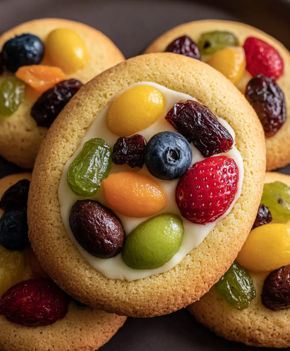 Easter Egg Fruit Cookies-Delicious & Fun Recipe