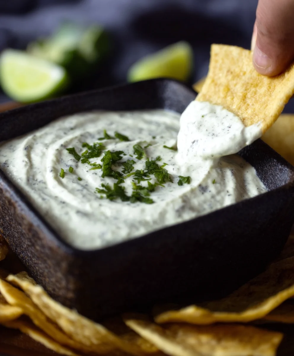 Copycat Chuy's Creamy Jalapeno Dip - Easy Recipe