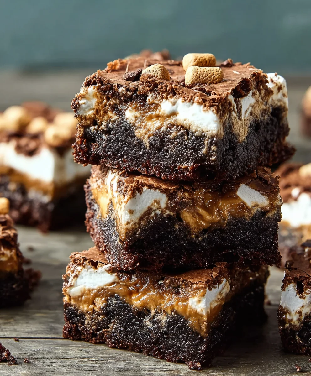 S'mores Brownies - Decadent Chocolate Heaven