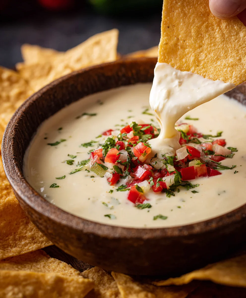 Easy Queso Blanco Cheese Dip - Creamy & Delicious