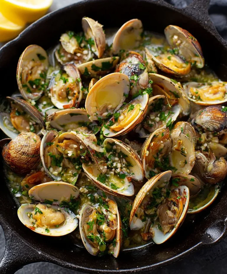 Garlic Butter Sautéed Clams – Easy Seafood Delight