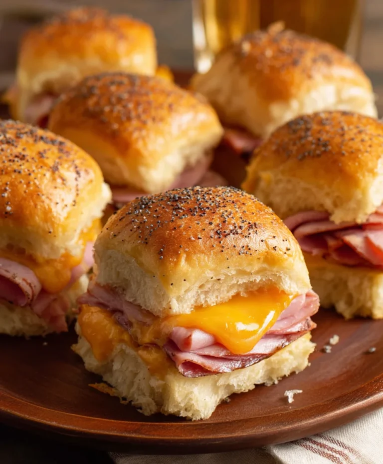 Beef Beef Ham Cheese Sliders – Ultimate Party Appetizer