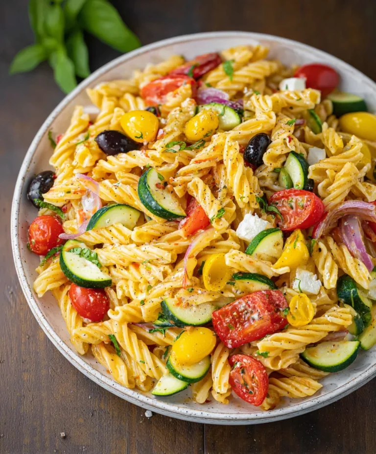 High Protein Italian Pasta Salad-Healthy & Delicious
