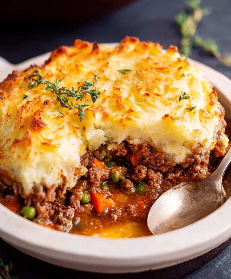 Classic Shepherd’s Pie Recipe-Hearty Beef Comfort