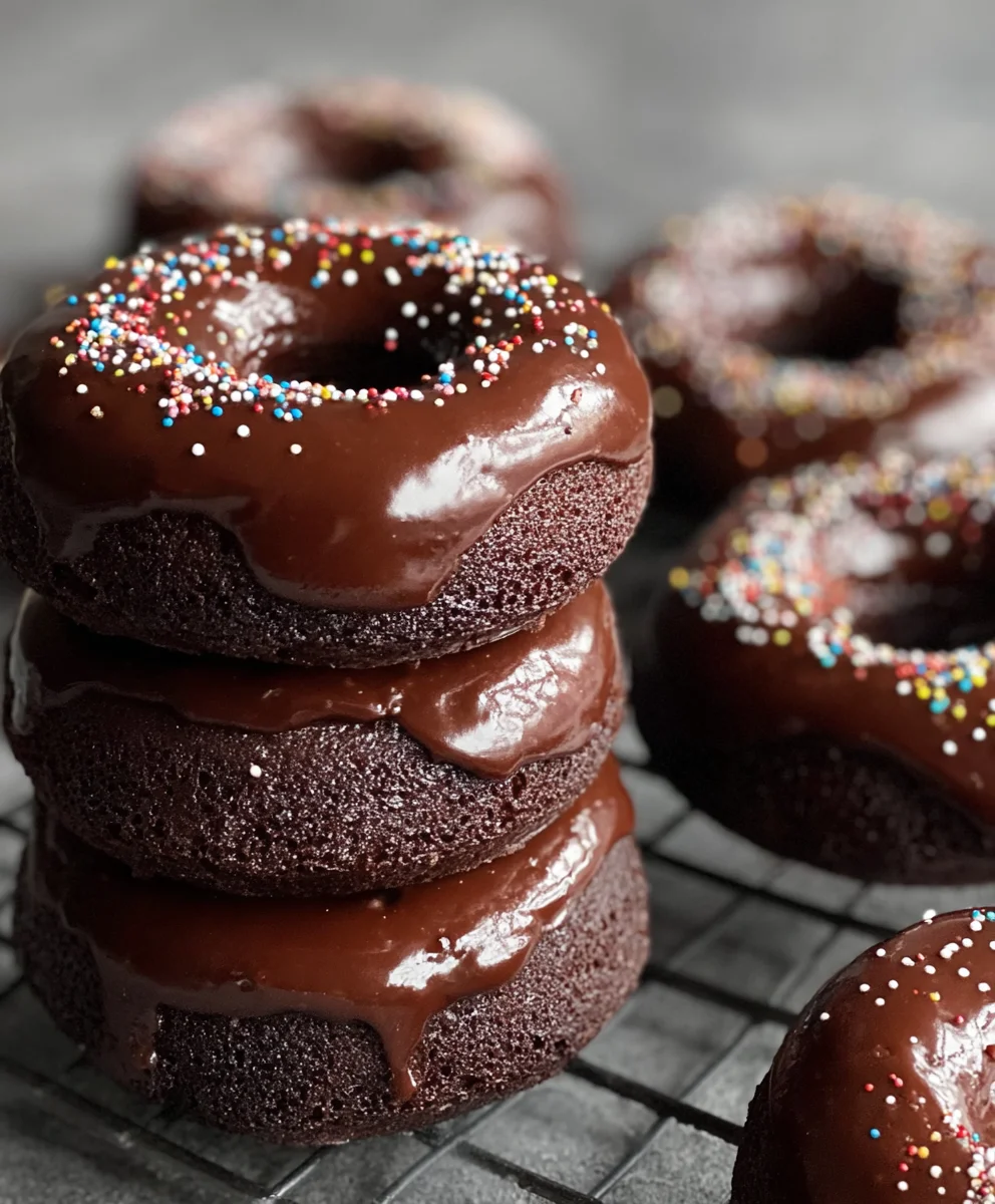 Easy Chocolate Baked Donuts Recipe-Irresistible Treat