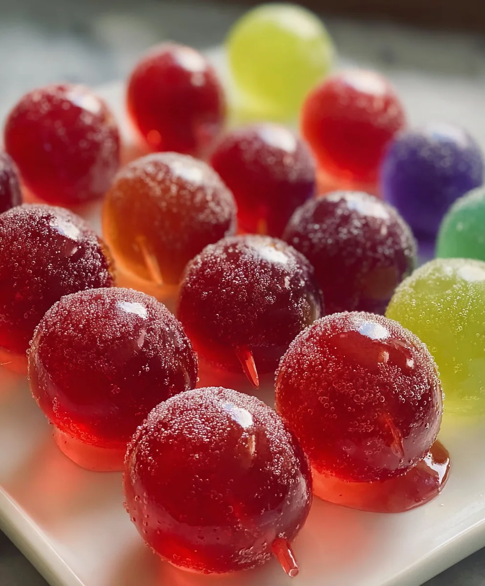 Easy Frozen Candy Grapes-Jell-O Recipe
