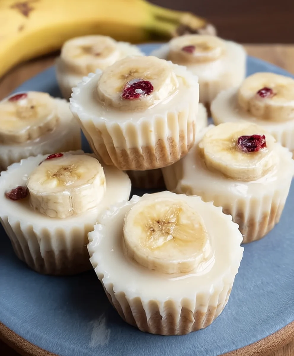 Frozen Banana Yogurt Bites- Easy Healthy Snack
