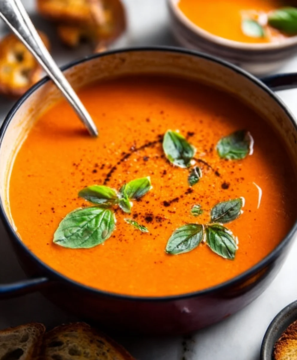 Creamy Tomato Soup Canned Tomatoes Cozy Comfort