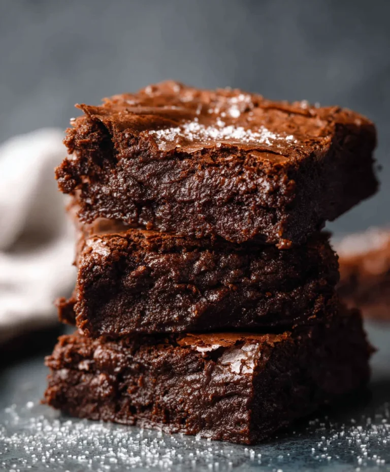Easy Sourdough Discard Brownies-Rich Chocolate Treat
