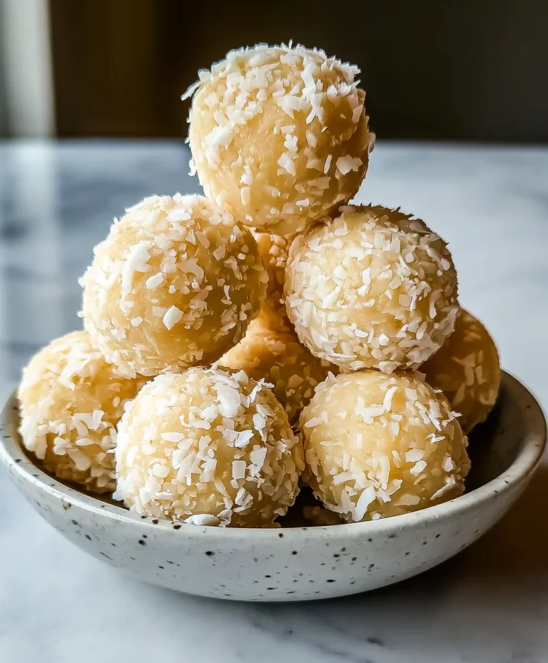 Lemon Coconut Protein Balls – Easy No-Bake Recipe