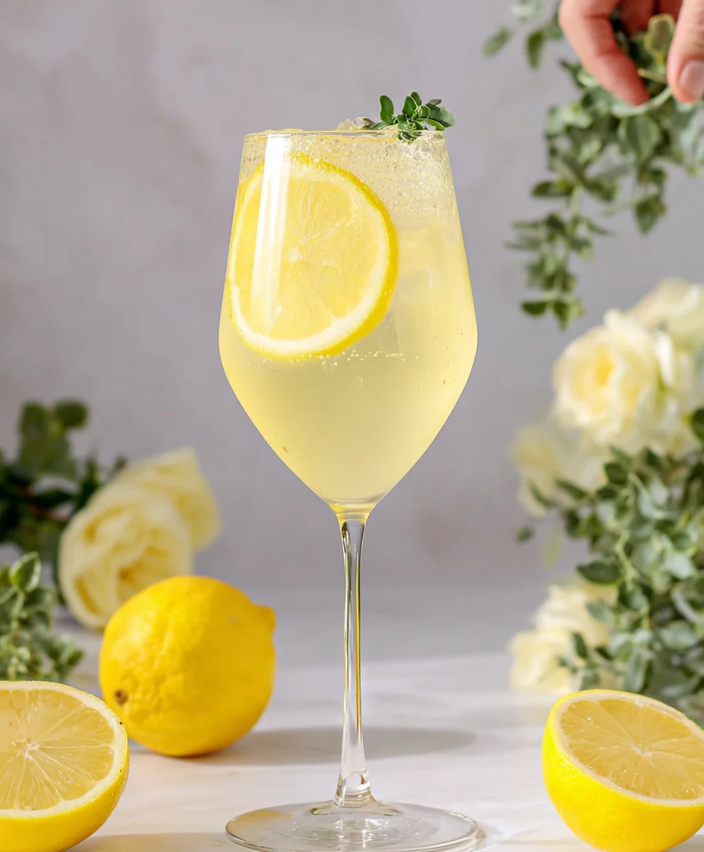 Limoncello Spritz Recipe - Refreshing Non-Non-Alcoholic Alternative Drink