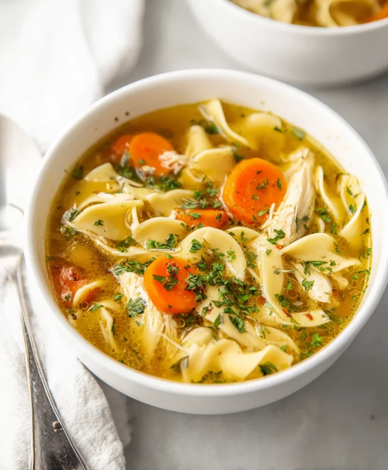 Best Chicken Noodle Soup-Hearty & Delicious