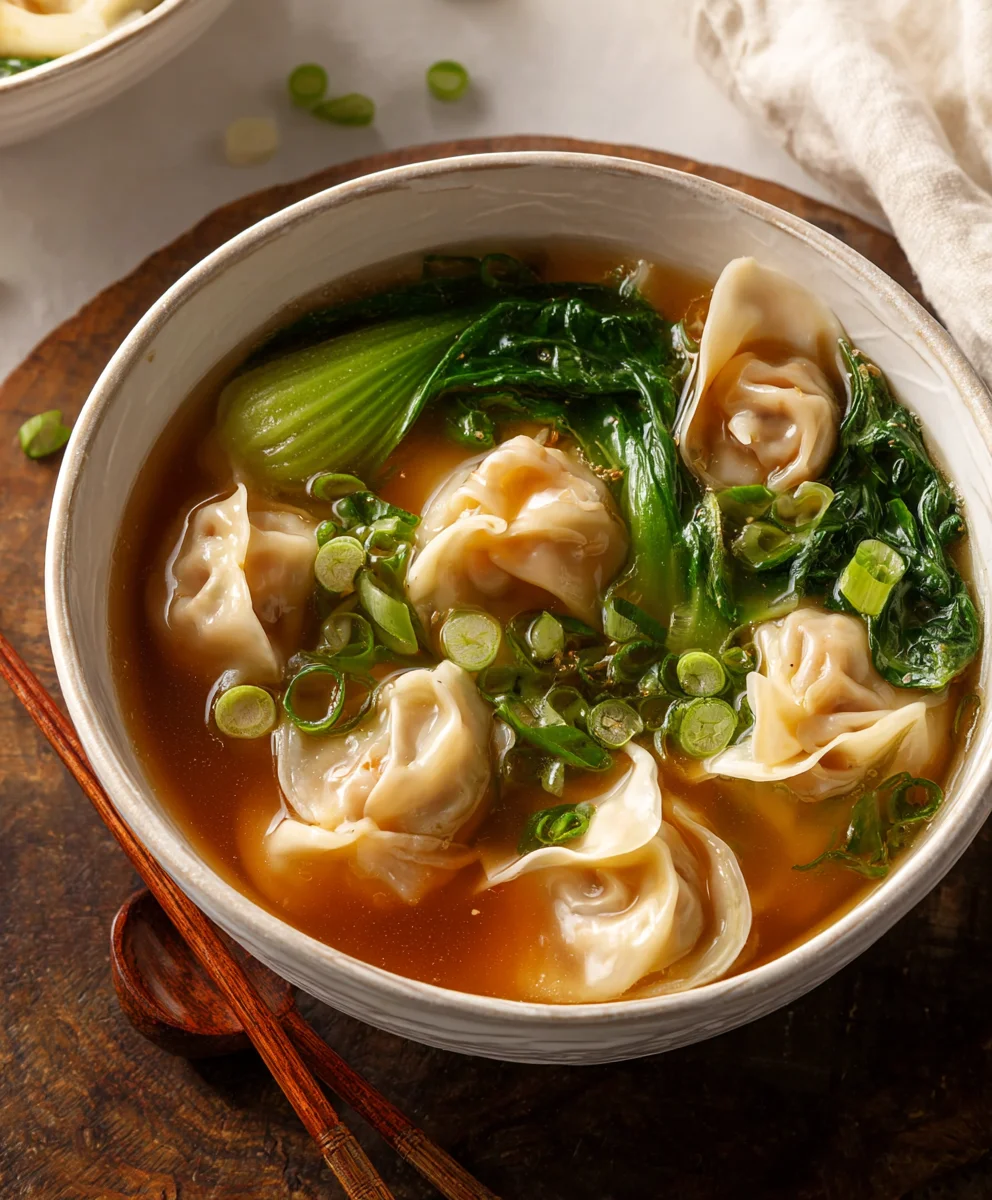 Easy Beef Wonton Soup Recipe - Quick & Flavorful
