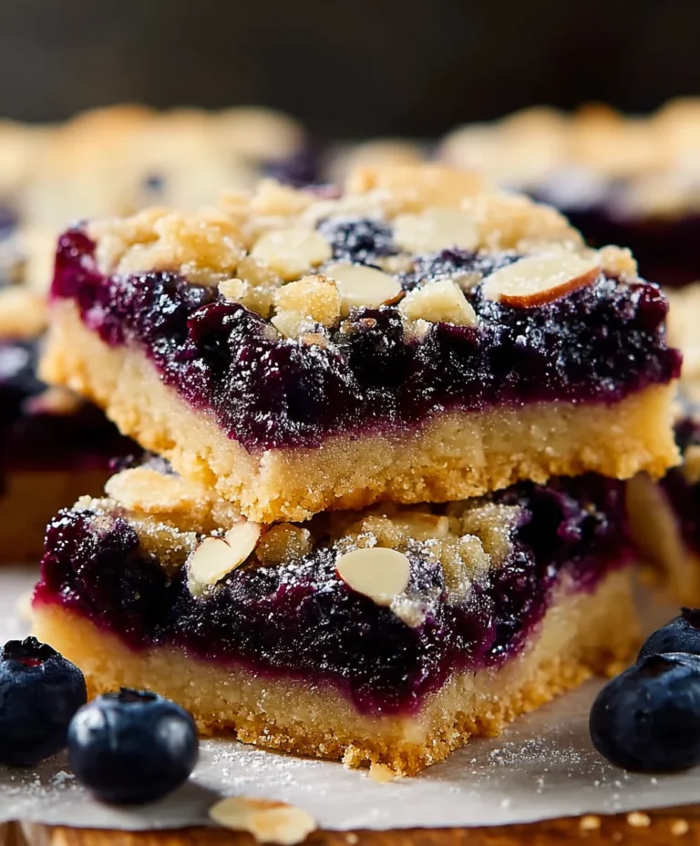 Blueberry Pie Cookie Bars-Easy Dessert Recipe