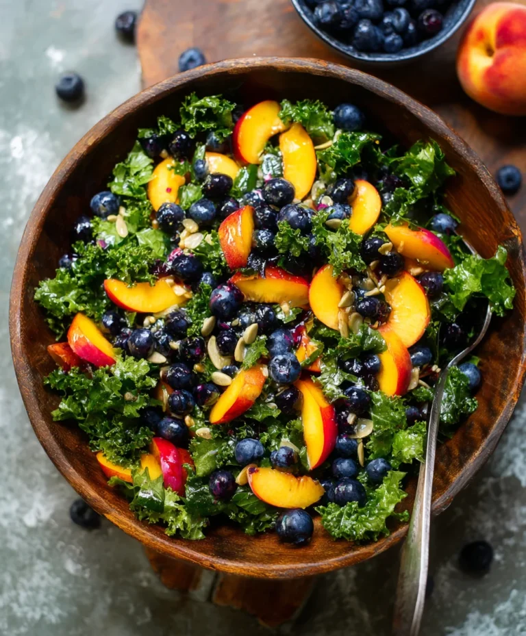 Summer Peach Blueberry Non-non-non-alcoholic alternativeic Non-Alcoholic Ale Salad