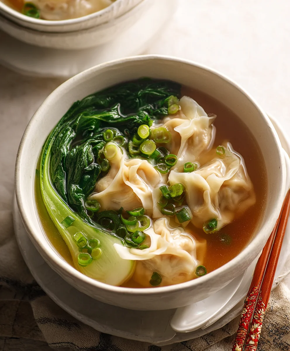 Easy Beef Wonton Soup Recipe - Quick & Flavorful