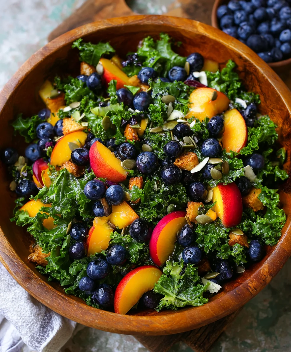 Summer Peach Blueberry Non-non-non-alcoholic alternativeic Non-Alcoholic Ale Salad