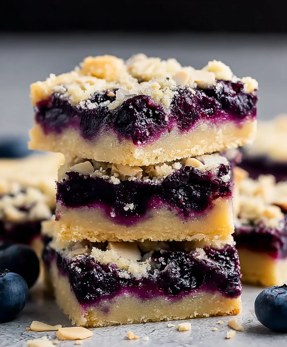 Blueberry Pie Cookie Bars-Easy Dessert Recipe