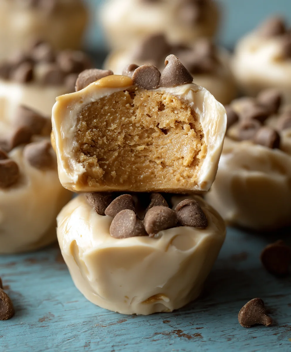 Frozen Greek Yogurt Peanut Butter Bites - Easy Snack