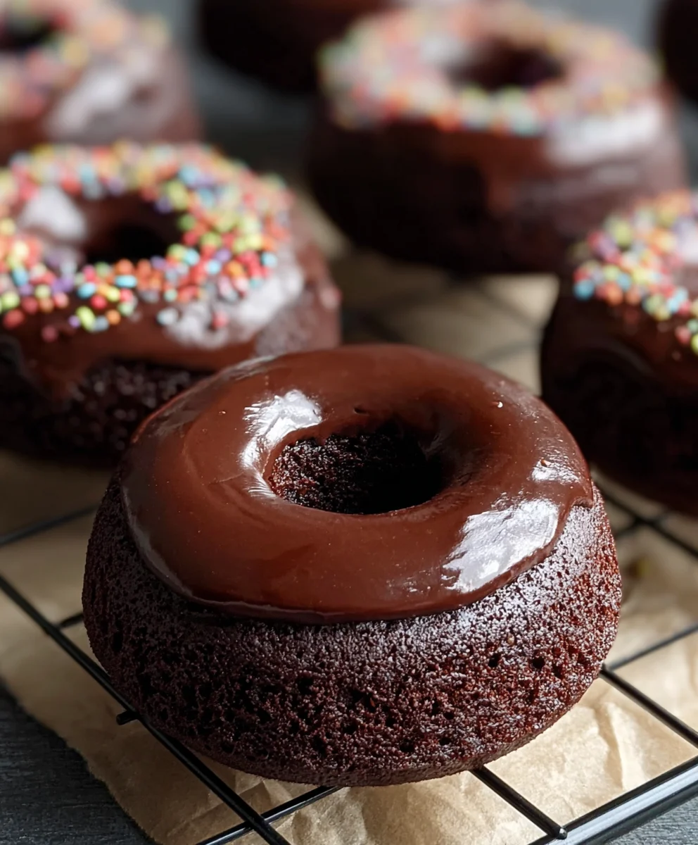 Easy Chocolate Baked Donuts Recipe-Irresistible Treat