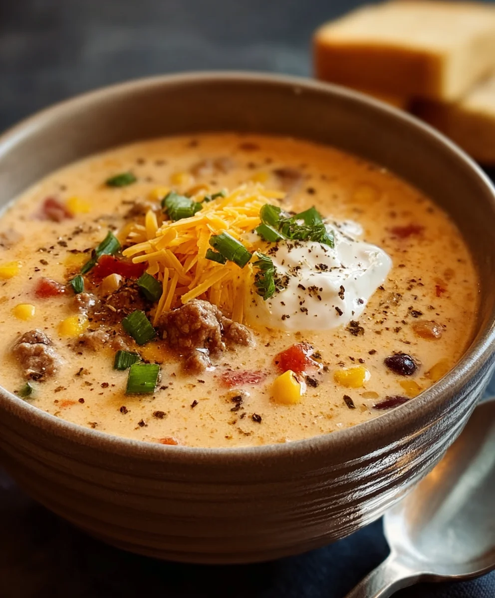 Creamy Beef Cowboy Soup - Cozy Weeknight Meal
