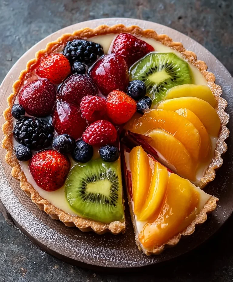 Delicious Fruit Tart Recipe- Easy Summer Dessert