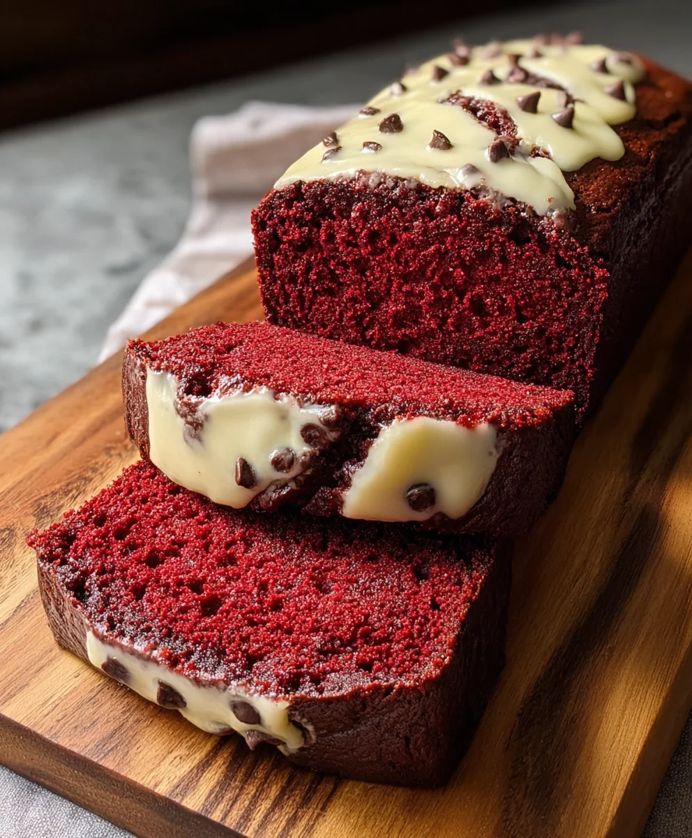 Red Velvet Banana Bread Recipe - Delicious Twist
