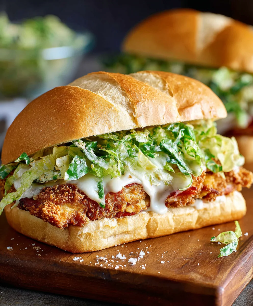 Crispy Chicken Caesar Sandwich Recipe-Ultimate Flavor