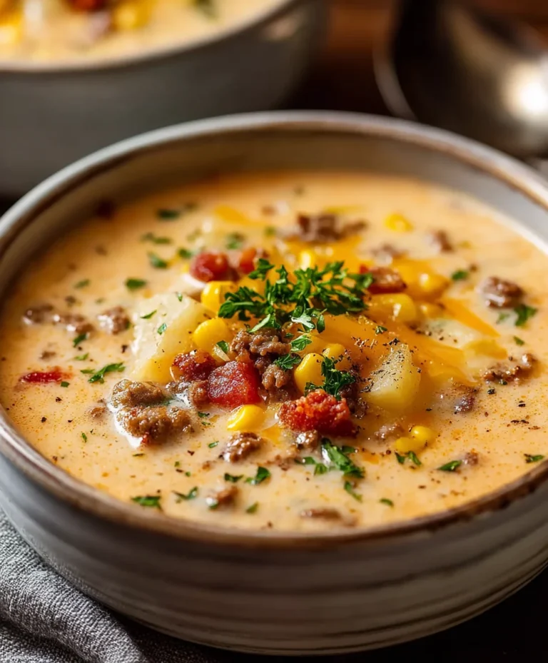 Hearty Creamy Cowboy Soup – Flavorful Family Favorite