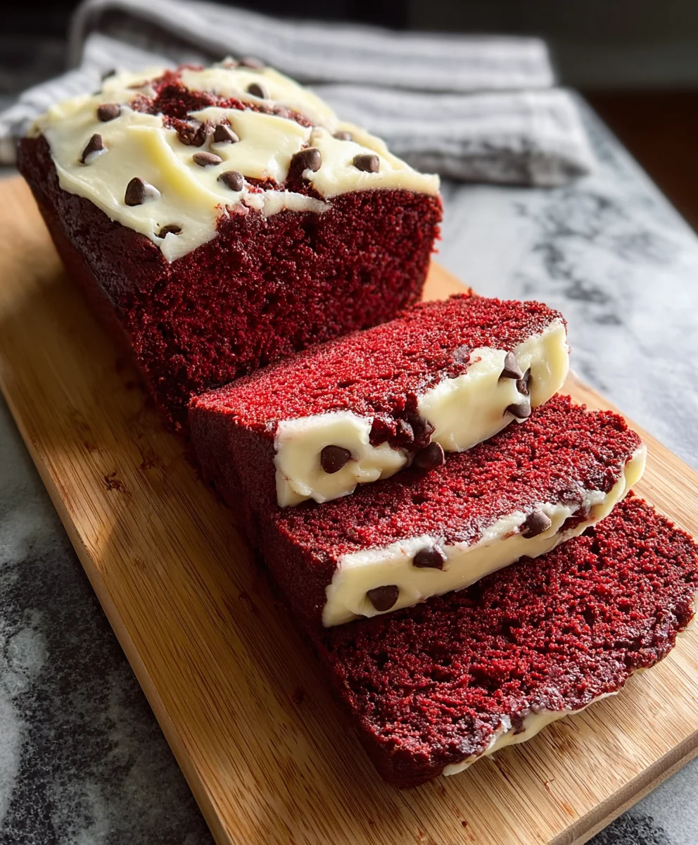 Red Velvet Banana Bread Recipe - Delicious Twist