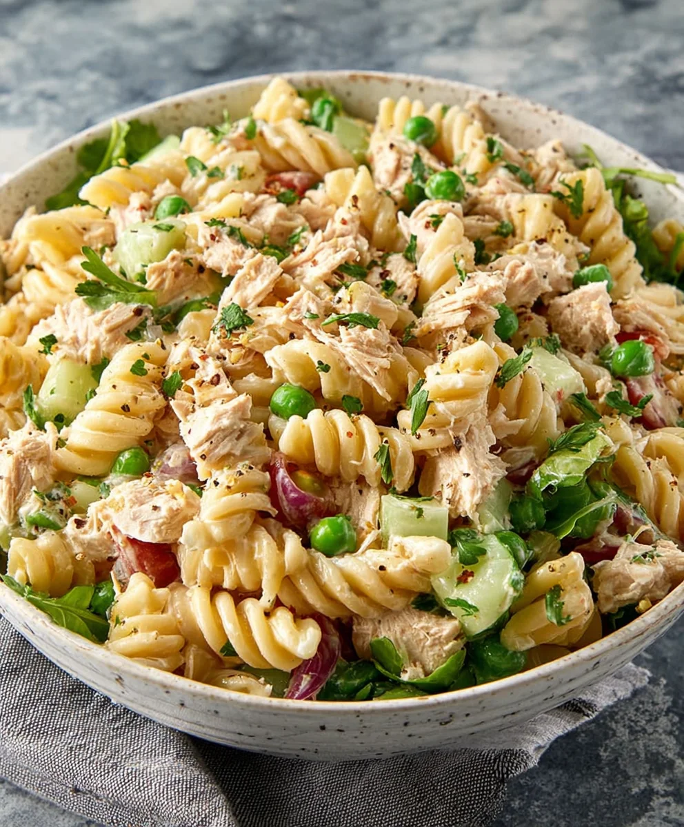 Easy Tuna Pasta Salad - Quick & Delicious Meal