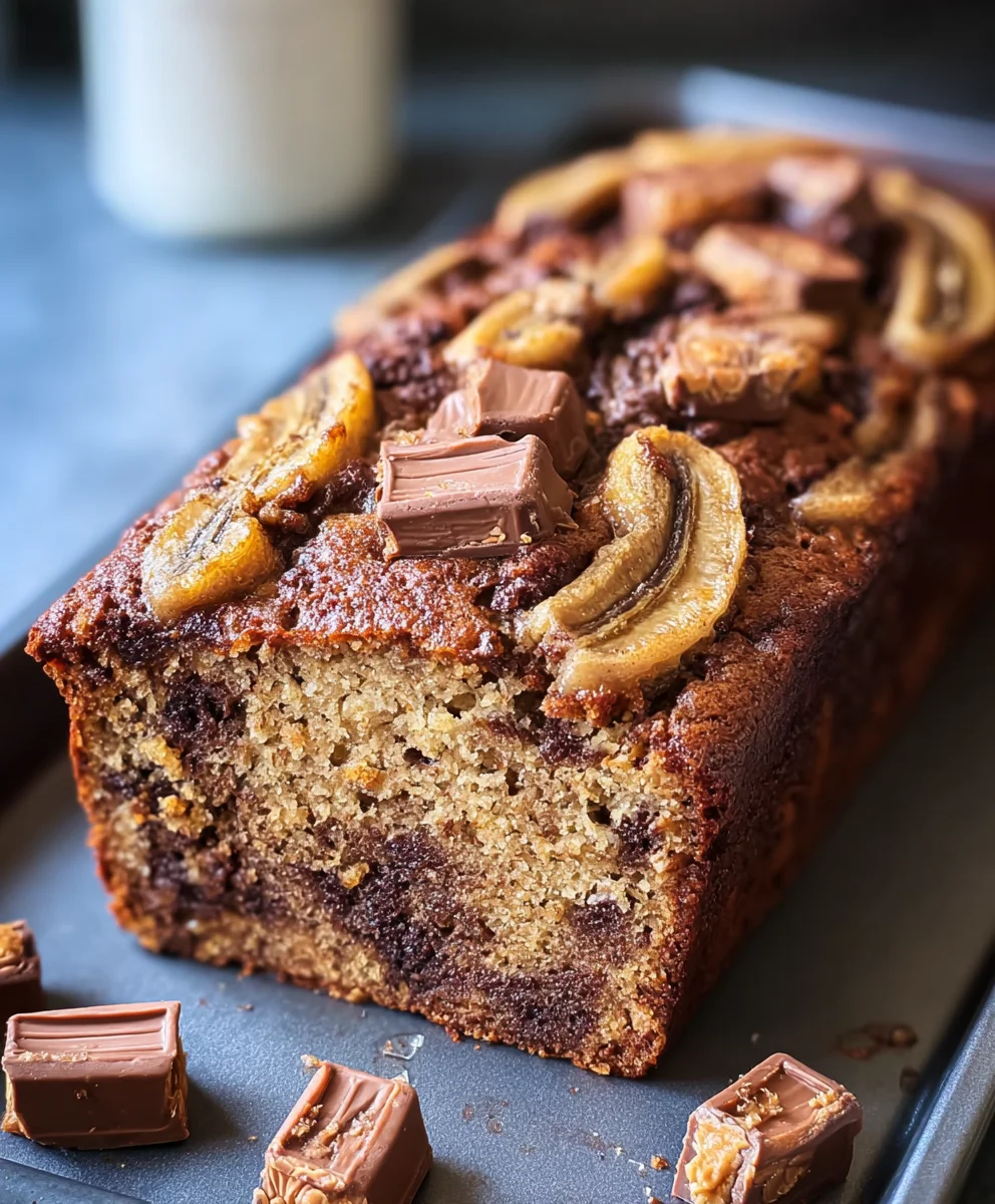 Reese's Peanut Butter Banana Bread - Delicious Treat