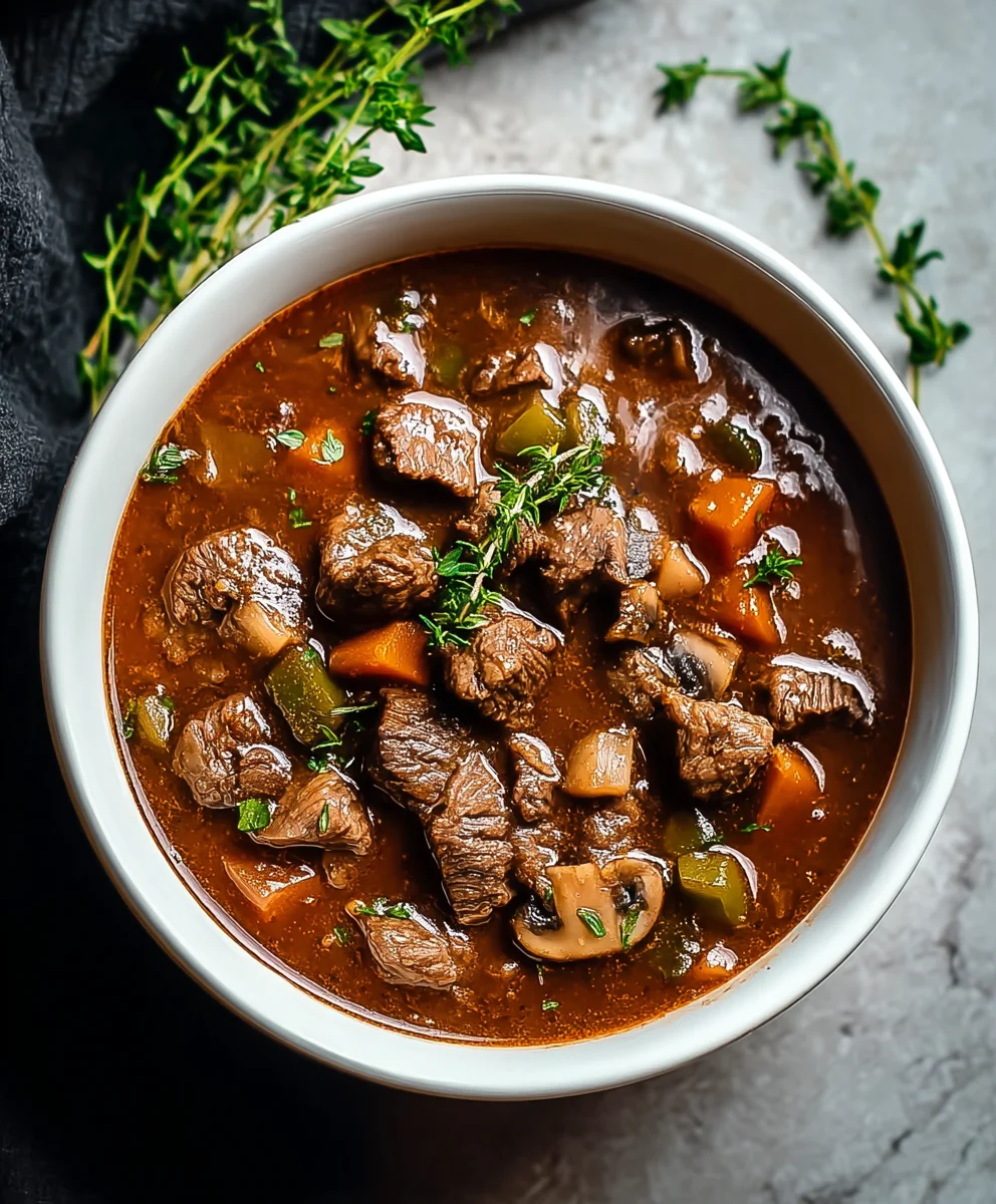 Easy Keto Beef Stew - Hearty & Flavorful