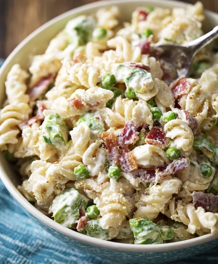 Easy Creamy Pasta Salad- Delicious & Refreshing Recipe
