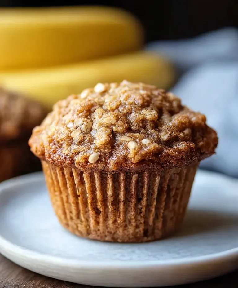 Healthy Banana Oatmeal Muffins – Easy Wholesome Treat