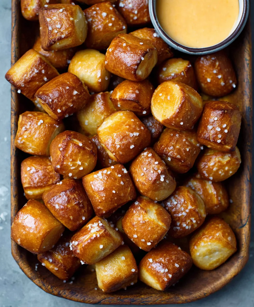Easy Soft Pretzel Bites Recipe - Homemade Deliciousness