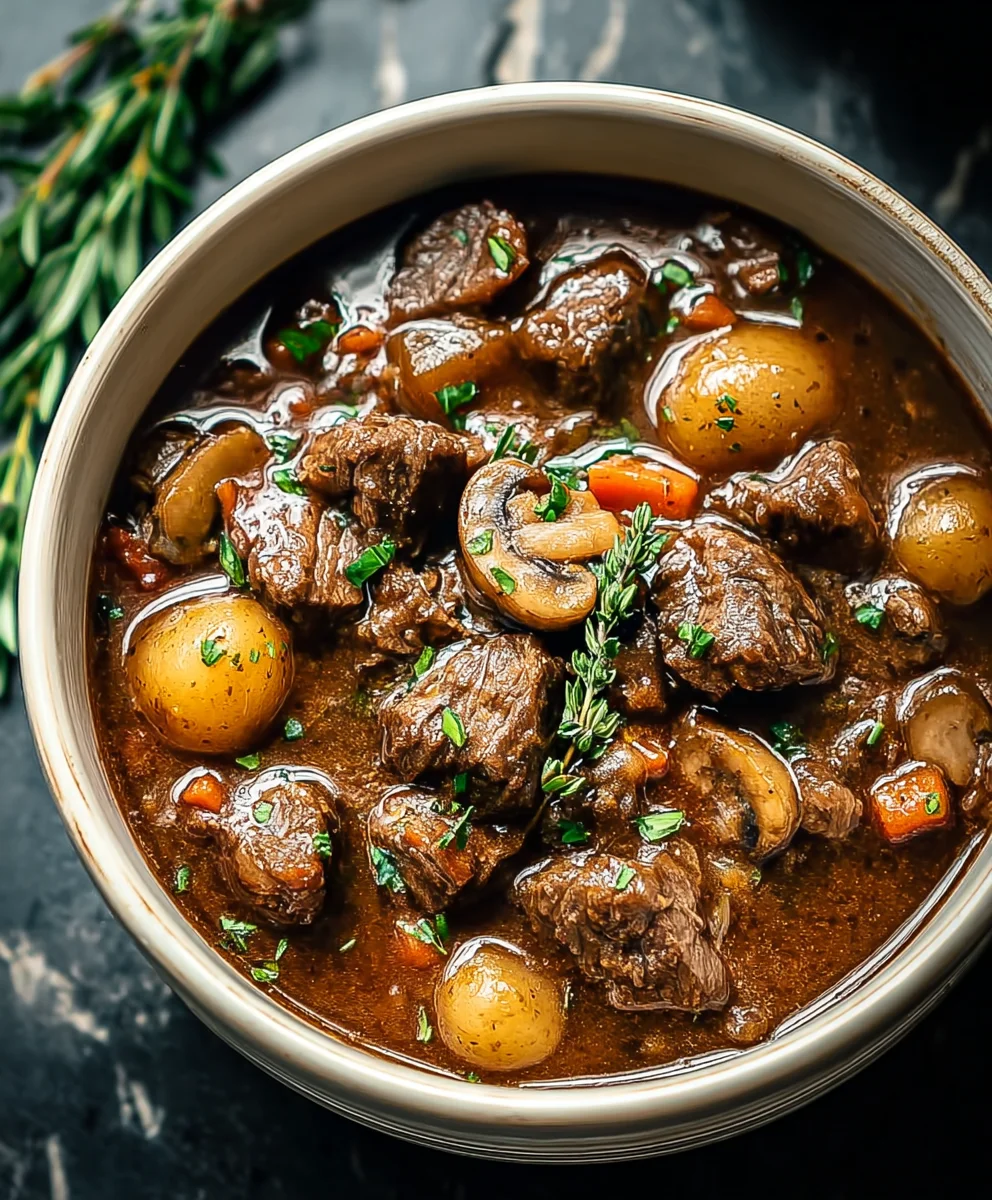 Easy Keto Beef Stew - Hearty & Flavorful