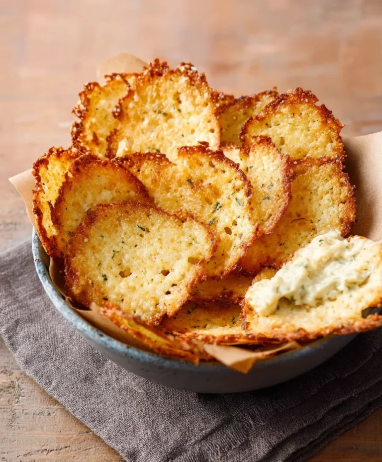 Crispy Cottage Cheese Chips-Easy Healthy Snack