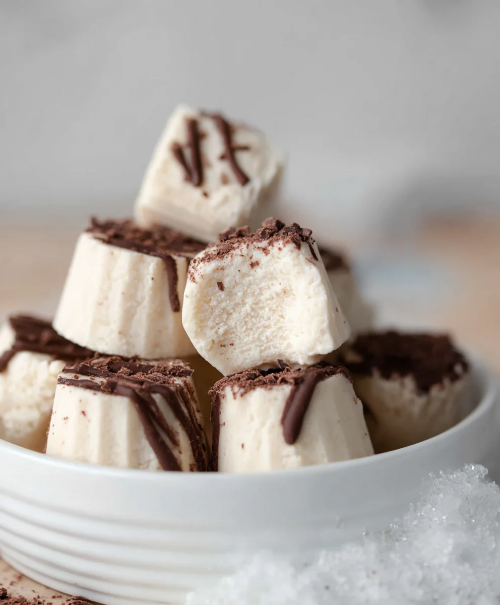 Easy Dairy-Free Frozen Yogurt Bites - Healthy Treat