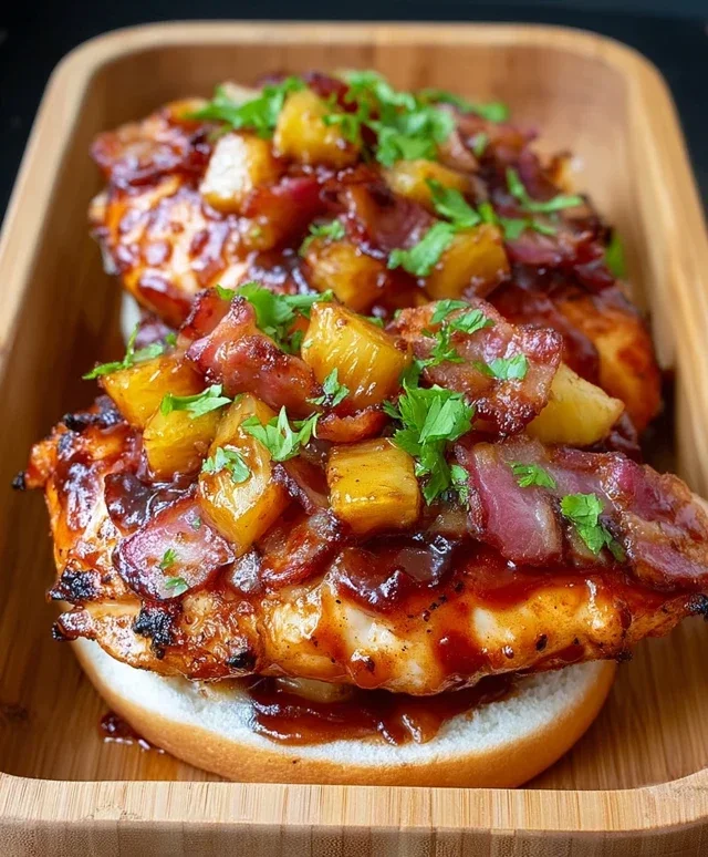 Beef Beef Bacon Pineapple BBQ Chicken